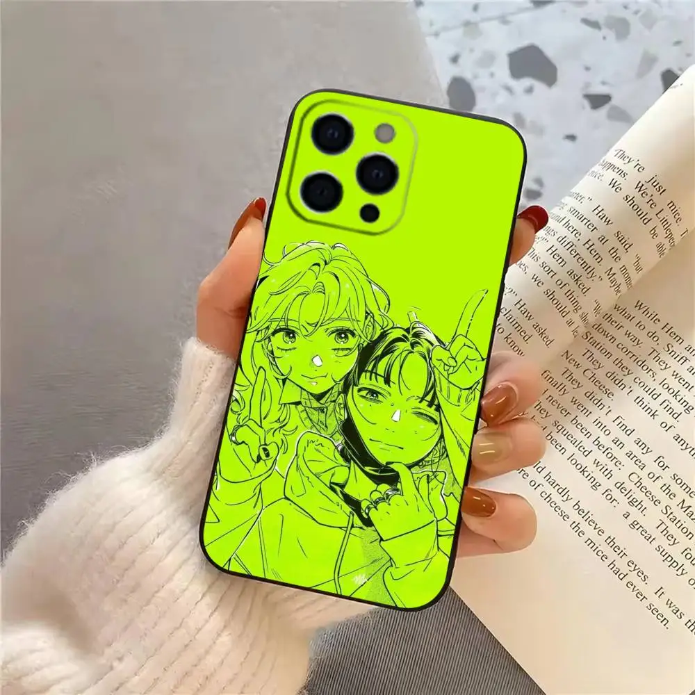 Мягкий силиконовый чехол Green Yuri Guy KiniOto Manga-a для iPhone 17 16 15 14 13 12 11 X XR Plus Pro Max Plus (art.: 3920db16ee89a) - 3920db16ee89a