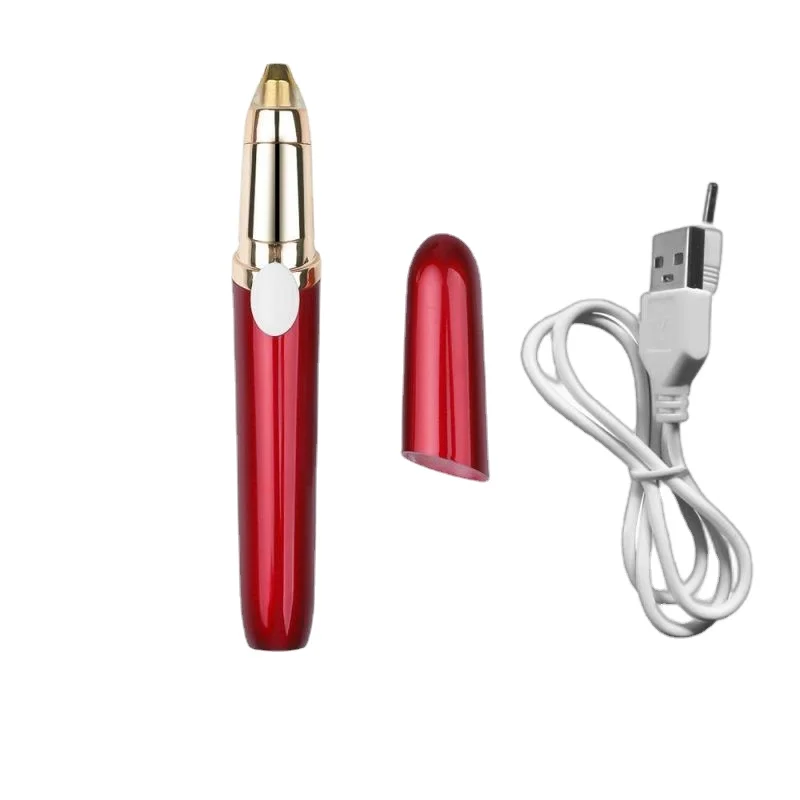 

Электрический триммер для бровей, перезаряжаемый через Usb эпилятор для бровей, женская мягкая мини-бритва для шейпинга, безболезненная Бритва для удаления волос на лице