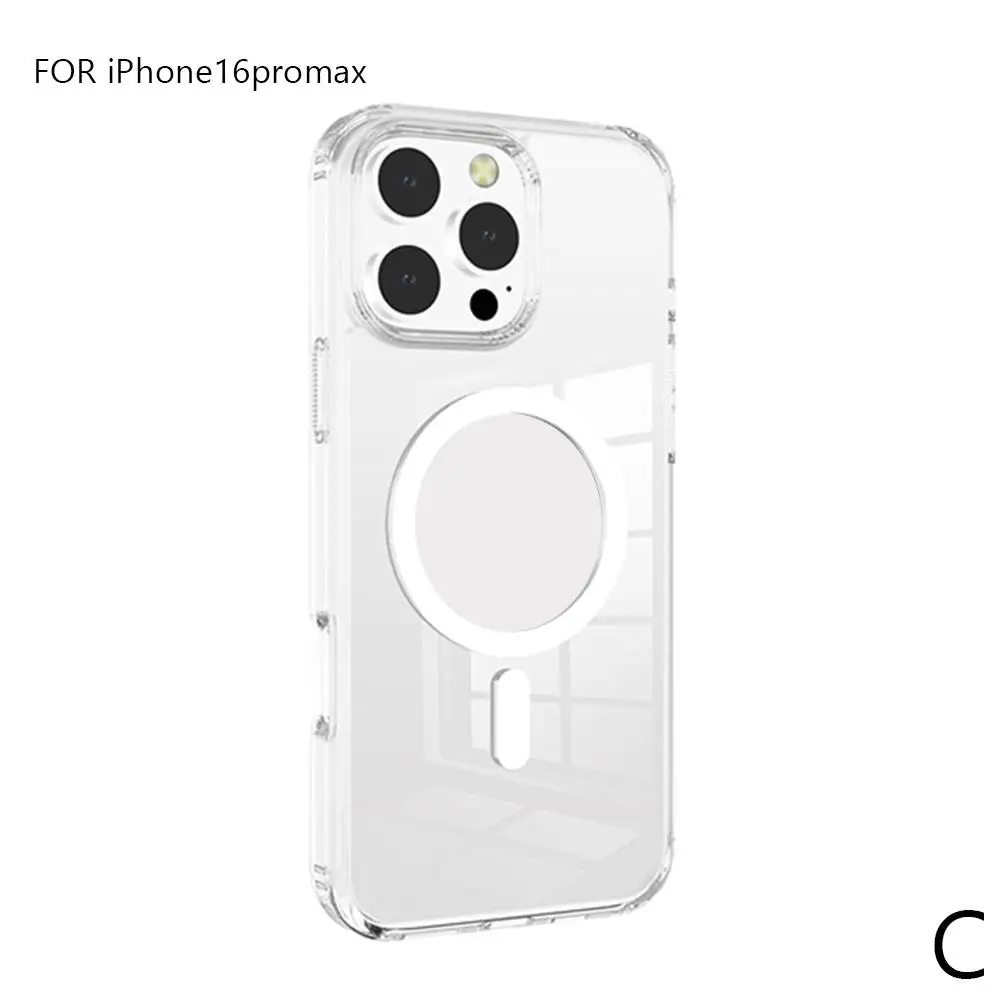 Для IPhone16 16pro 16promax мобильный телефон чехол Прозрачный Мощный Телефон Чехол