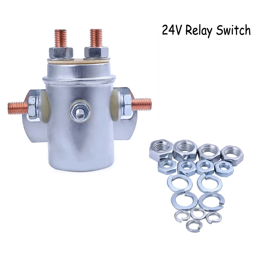 

Новый релейный переключатель, 1 шт., автомобильное реле, 12 В и 24 В, автомобильная стрела-лебедка, фотоэлектрические 6 клемм m1