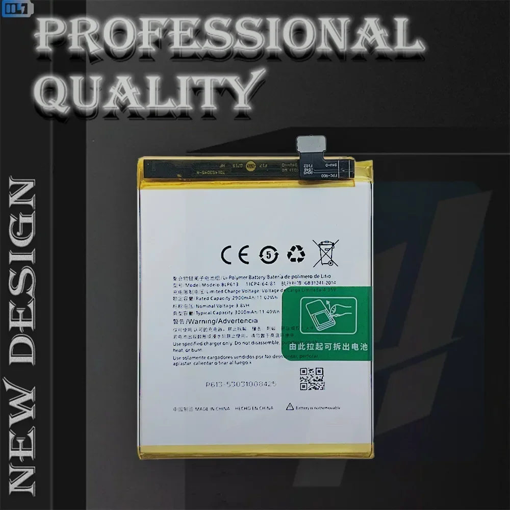 BLP613 Новое качество высшего качества для OnePlus BLP 613 3 One Plus Three 1 + 3000 мАч Сменная