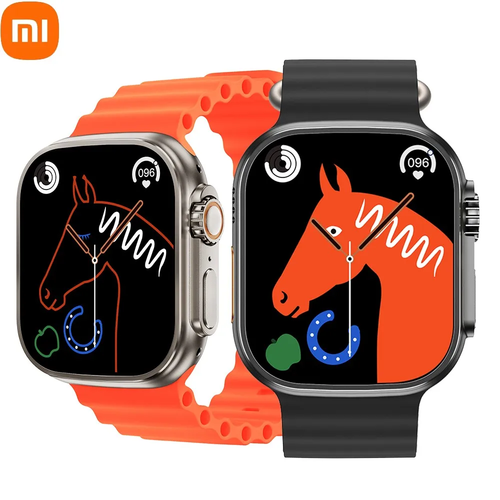 

Смарт-часы Xiaomi ZD8 Max Ultra, мужские и женские умные часы для фитнеса, водонепроницаемость до 49 мм, с поддержкой Bluetooth, с функцией беспроводной зар...