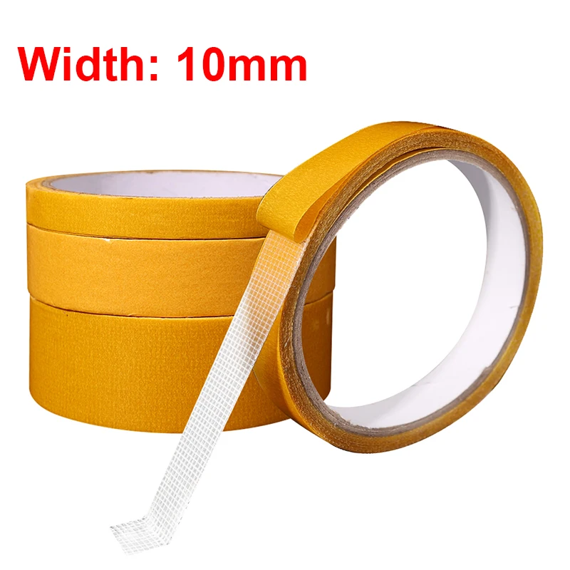 

Двухсторонняя лента для сильной фиксации, 5 м, прозрачная сетчатая водонепроницаемая лента, не оставляющая следов, клейкая лента высокой вязкости