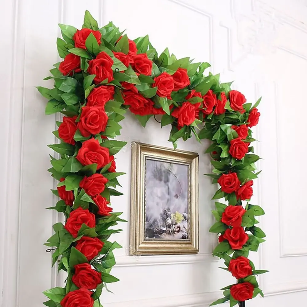 

Home Decor Ivy Silk Realistic Wedding Garland 2.4M Artificial Flower Flowers Vine