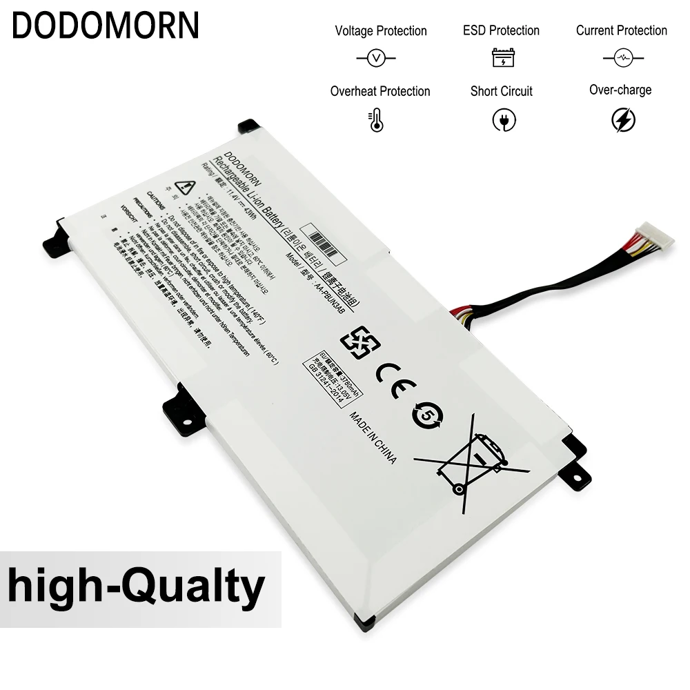 DODOMORN AA-PBUN3AB Аккумулятор для ноутбука Samsung NP500E5M NP500R5M NP300E4M NP740U3L NP740U3M NP740U5L NP800G5M 11 4 В 43