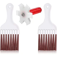 comb stainless steel fin comb brush for air conditioner blade cooling straightening cleaning tool repair tools