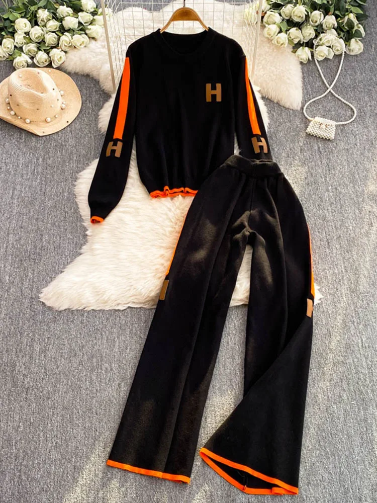 Новый весенний креативный шерстяной свитер с длинными рукавами и цветочной