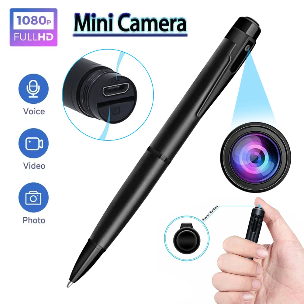 Wearable Body Camera Sports Office Dv Dvr Surveillance Camcorder