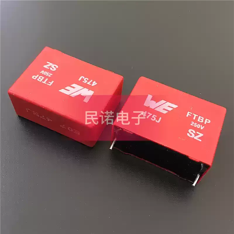 5-30 шт. защитные калибровочные пленочные конденсаторы WE FTBP 250V 4.7UF 250V 475 4U7, расстояние между выводами 27.5 мм (art.: 3920dc2ded2bc) - 3920dc2ded2bc