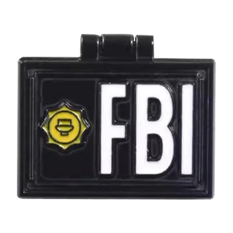 

Забавная Складная булавка X-файлы, брошь для косплея, булавки, Забавный мультяшный сплав, булавка для пальто, модное ювелирное изделие для одежды, рюкзака и сумки