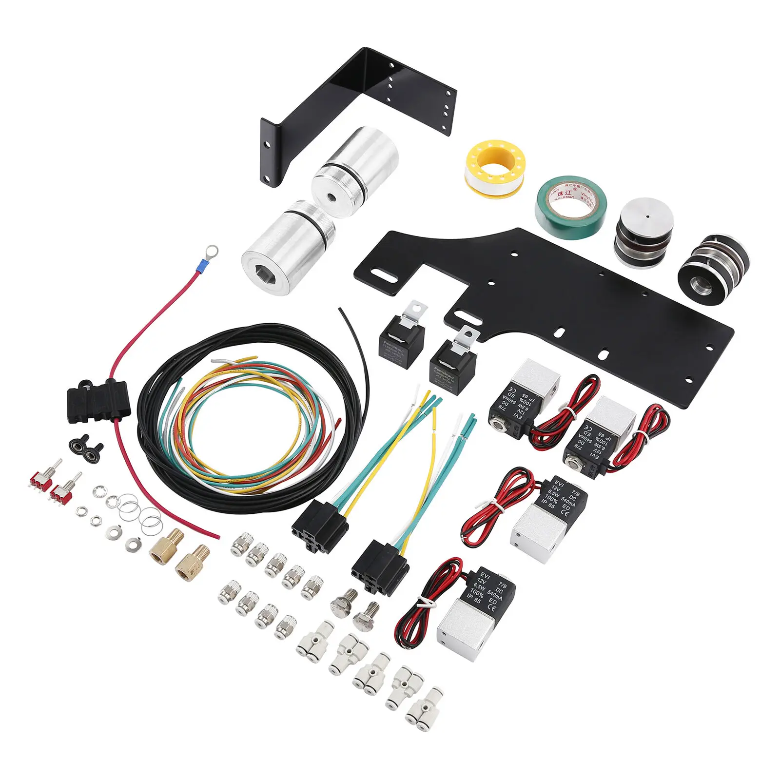 Motorcycle Front Air Ride Suspension Lowering Kit For Harley Touring Road King Electra Glide Street 2014-2022 |