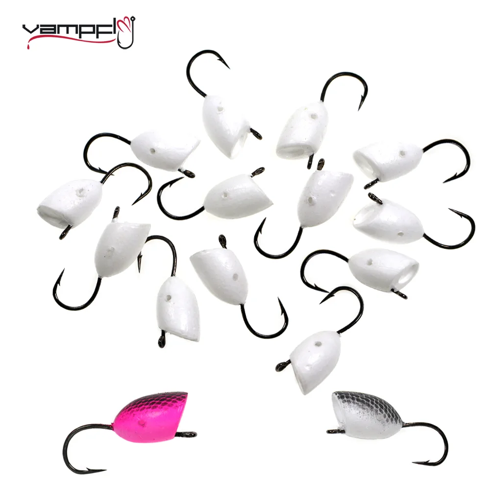 

Vampfly Hard Foam Head Fishhook DIY Fly Fishing Poppers Floating Bugs Trout Fishing Lure Bait Fly Tying Materials Fishing Tackel