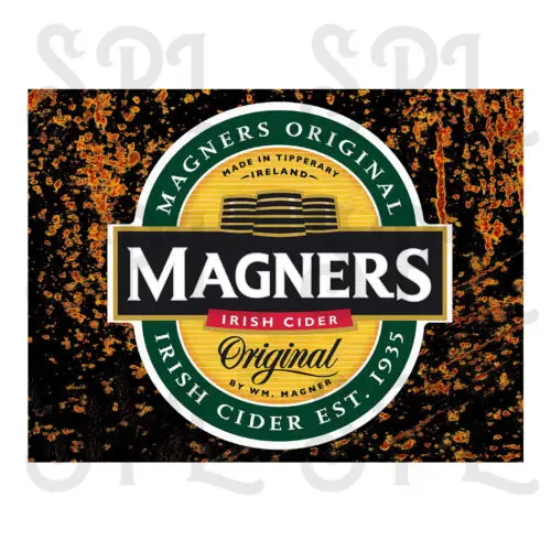 Металлическая жестяная вывеска Magners в стиле ретро/лакен для домашнего декора