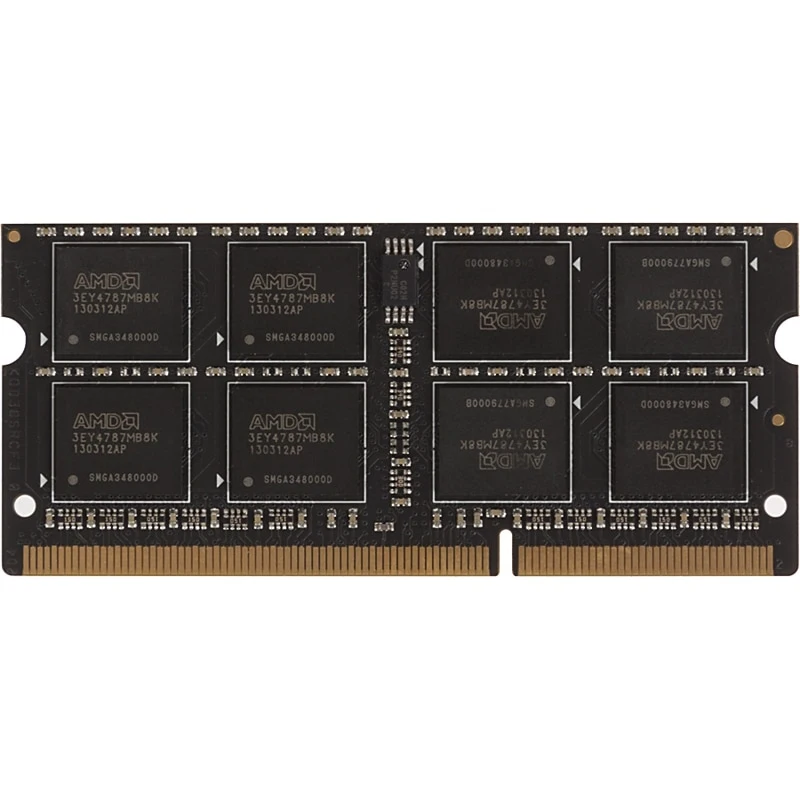 Память DDR3 8Gb 1600MHz AMD R538G1601S2S-UO OEM PC3-12800 CL11 SO-DIMM 204-pin 1.5В | Компьютеры и офис