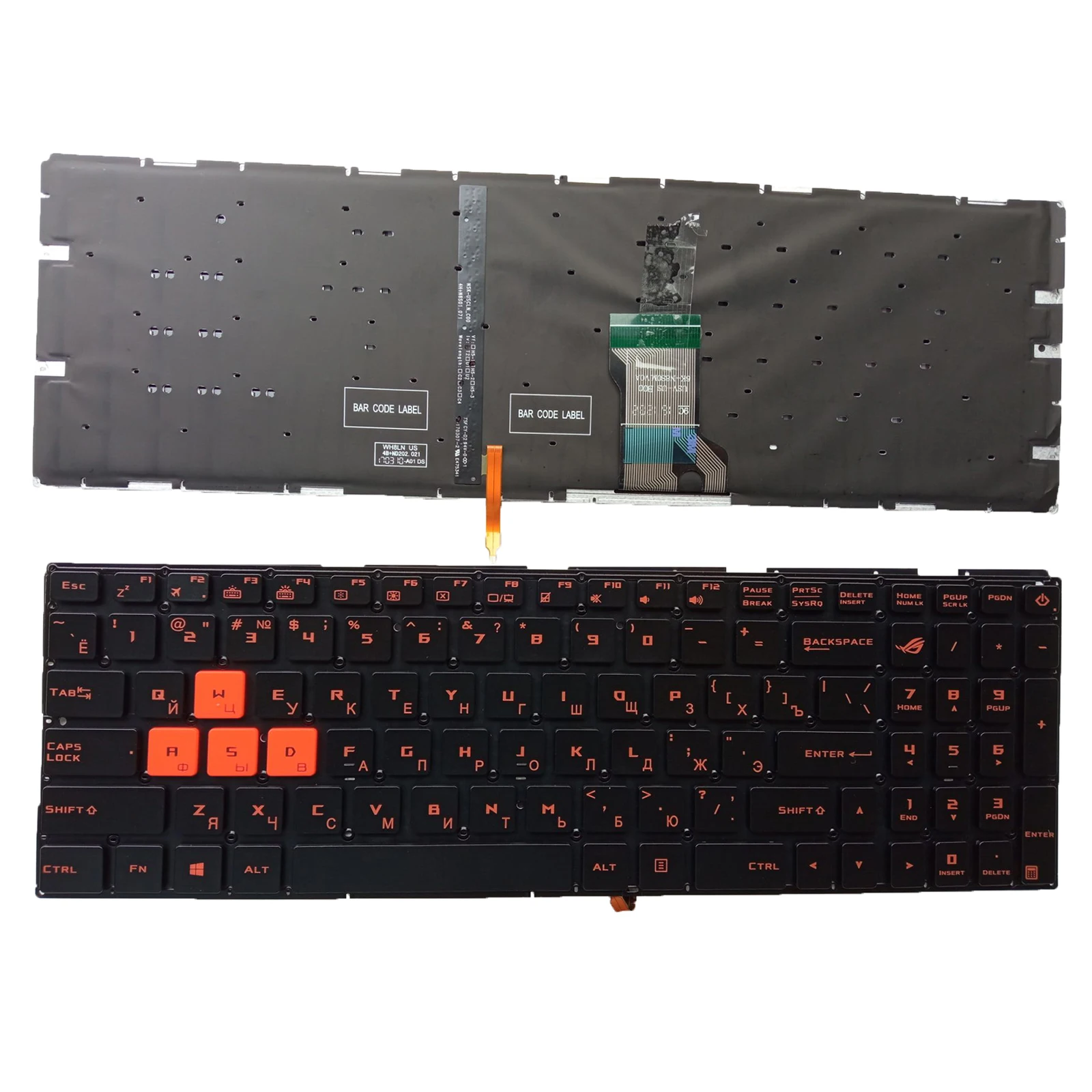 Новинка для ASUS Rog GL502VM GL502VS GL502VT GL702VS GL702VM RU Клавиатура с подсветкой Новинка для ASUS Rog GL502VM GL502VS GL502VT GL702VS GL702VM RU Клавиатура с подсветкой