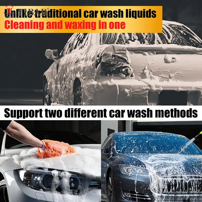 

Golden Carnauba Car Wash Wax Foam Cleaner Carnauba Wax 3 in 1 Ceramic Coating Car Wax Polish Top Coat Polish Paint Sealant