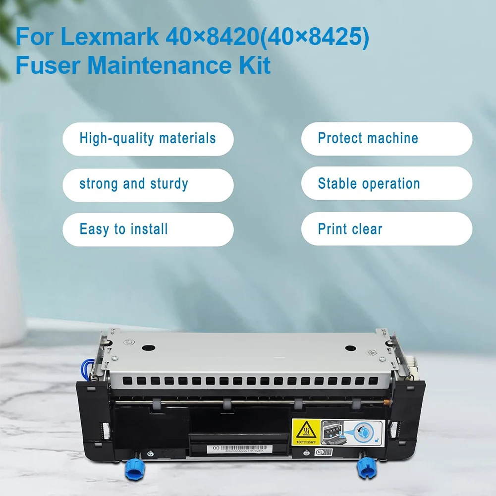 Фото Блок термозакрепления 40X8420 40X8425 для Lexmark MS810 MX710 MX810 MX811 MX812, 110В 220В, ресурс 200 тыс. страниц, простая установка №2