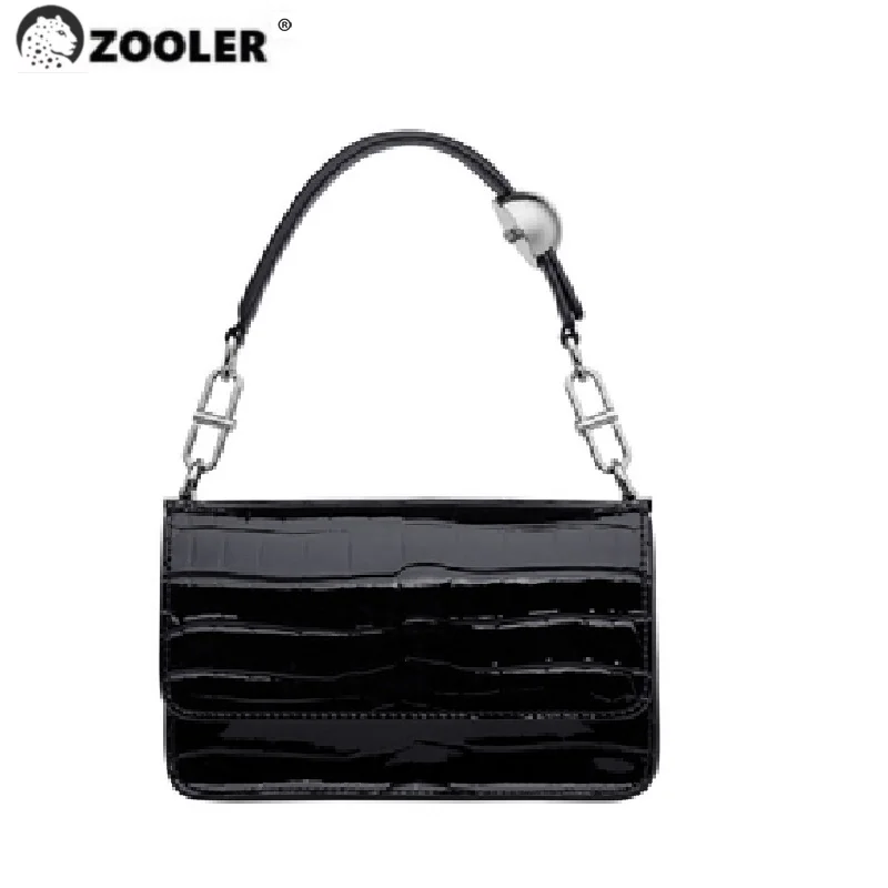 Limited ZOOLER Original Brand High Quality Real Leather Shoulder Bags Woman Crossbody Ladies Purses Messenger Bags Black#sc891