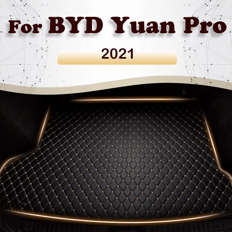

Коврик для багажника автомобиля для BYD Yuan Pro 2021, аксессуары для автомобиля на заказ, украшение интерьера автомобиля