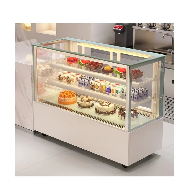 Репродукция высокое качество коммерческая холодильная камера для тортов