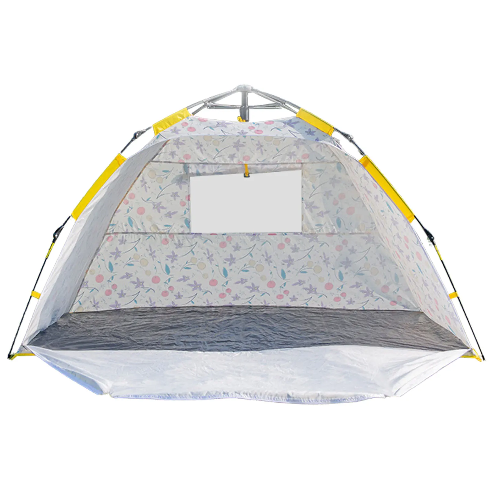 

Sun Shade Shelter Pop Up Beach Tent Spacious Interior For 2-3 Person Portable Sun Shade Shelter Easy Set Up SPF 50 Beach Canopy