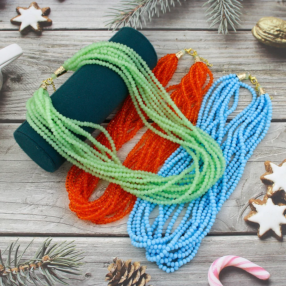 

Ожерелье-чокер Neovisson с кристаллами для женщин, изящное колье под золото, подвеска из Алжира, для невесты, индивидуальное изготовление