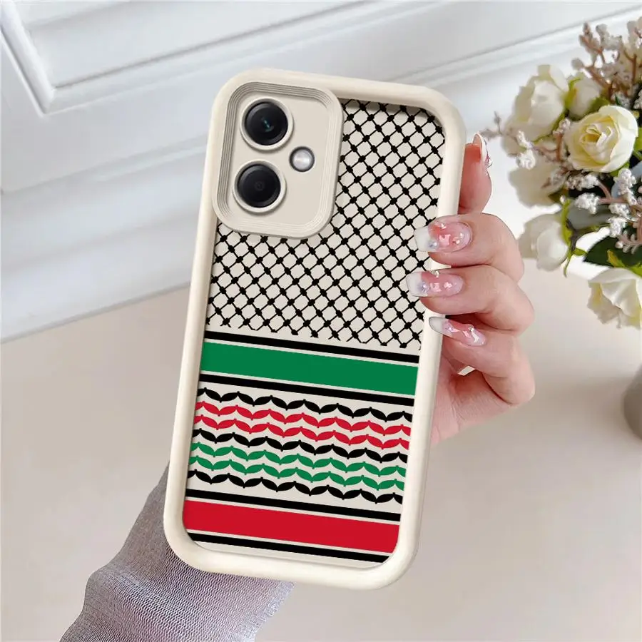 Чехол для телефона Hot Hattah Keffiyeh Xiaomi Redmi Note 13 Pro Plus 10Pro 11Pro 10S 11 12 11S 12S 12Pro 5G с мягким