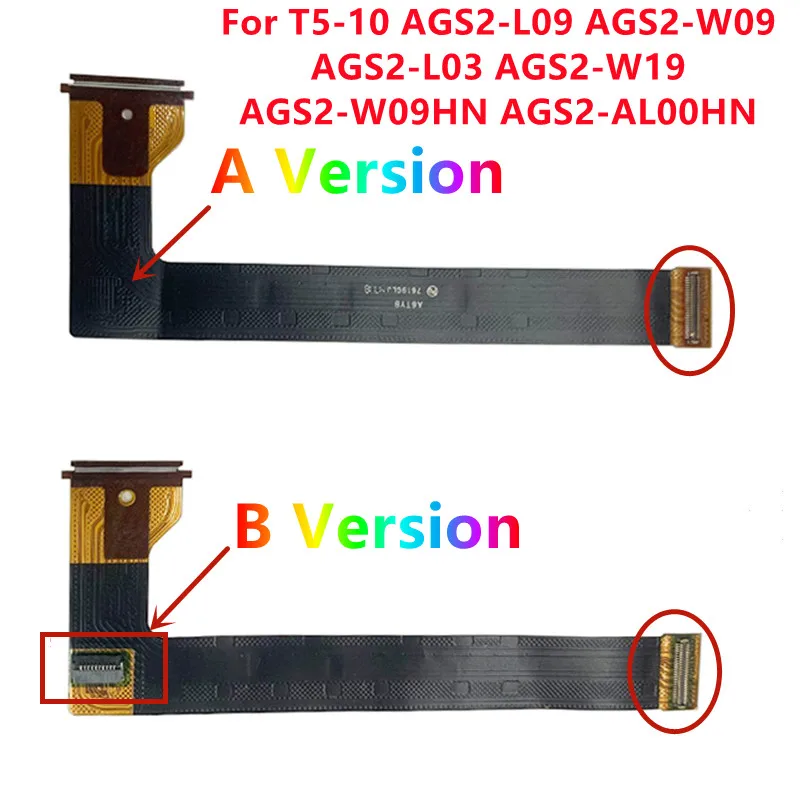 Для Huawei MediaPad T5-10 AGS2-L09 AGS2-W09 AGS2-L03/W19 AGS2-W09HN/AL00HN материнская плата коннектор ЖК-дисплей гибкий кабель протестирован