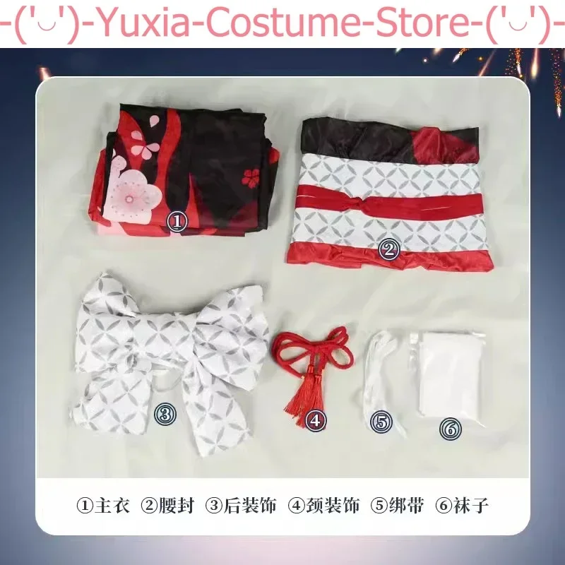 Кимоно Genshin Impact Hanyuuda chizulu женский косплей костюм искусственная игра униформа Hallowen