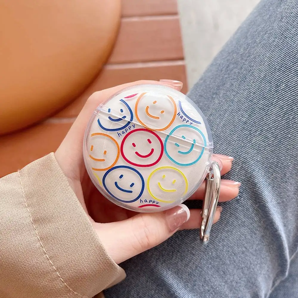 

Cute Smiley Soft Case For HUAWEI FreeBuds 3 FreeBuds4 Earphone Protective Sleeve Silicon Charging Box Wireless Bluetooth Headset