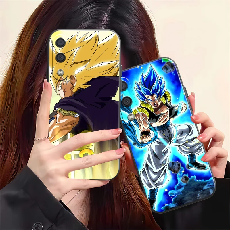 

Japanese Cartoon Anime Dragon Ball Phone Case For Samsung Galaxy A01 A02 A10 A10S A20 A22 4G 4G 5G A31 Liquid Silicon Funda
