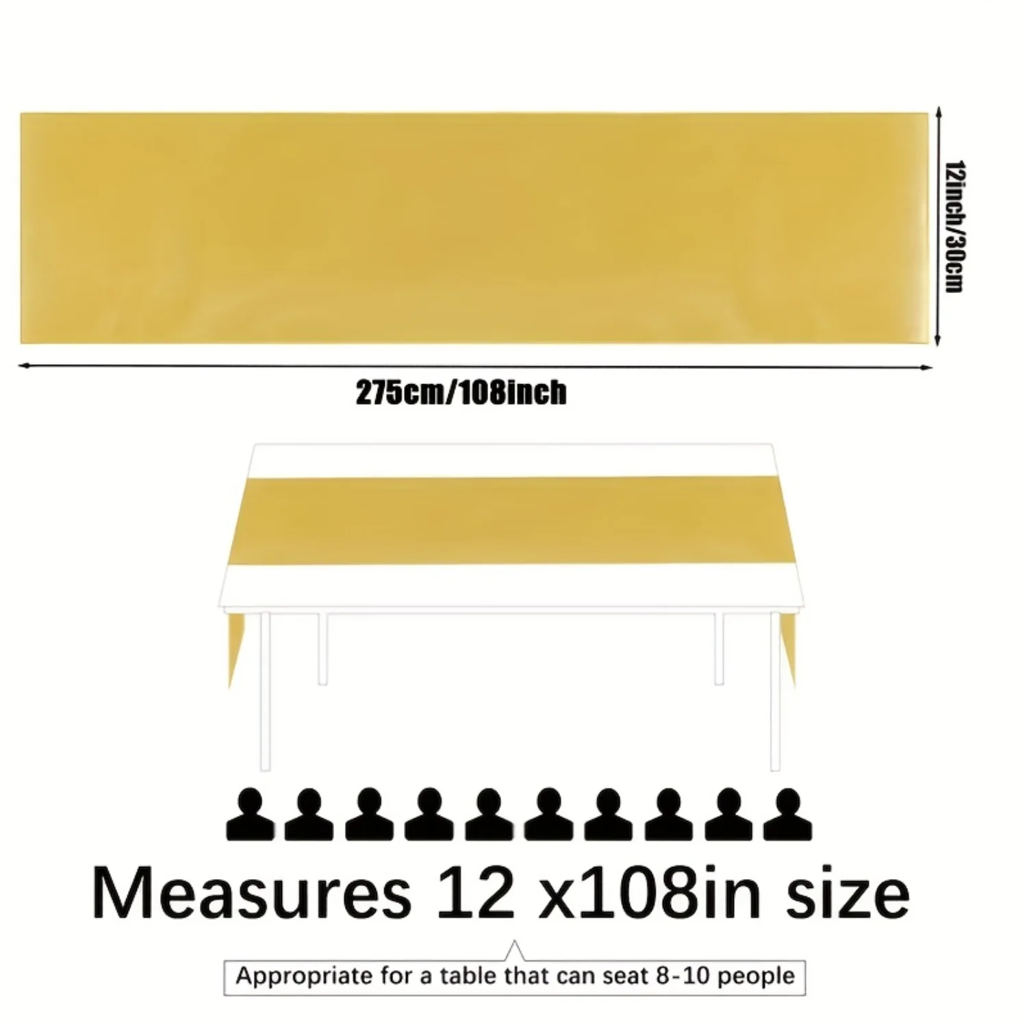 10 упаковок блестящих золотых атласных скатерть — роскошь из шелка и мягкого
