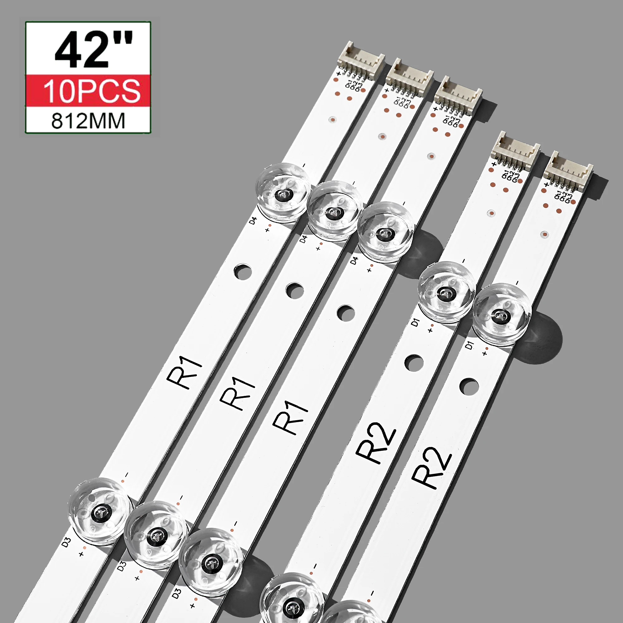 10 шт. LED подсветка для телевизора LiG 42&quot; V14 Slim DRT Rev0.6 6916L 1682A 1684A 1683B 1685B LC420DUH 42LY970H 42LB700V 42LB671V on.