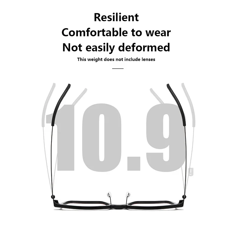 Мужские винтажные очки в оправе из титана и ацетата