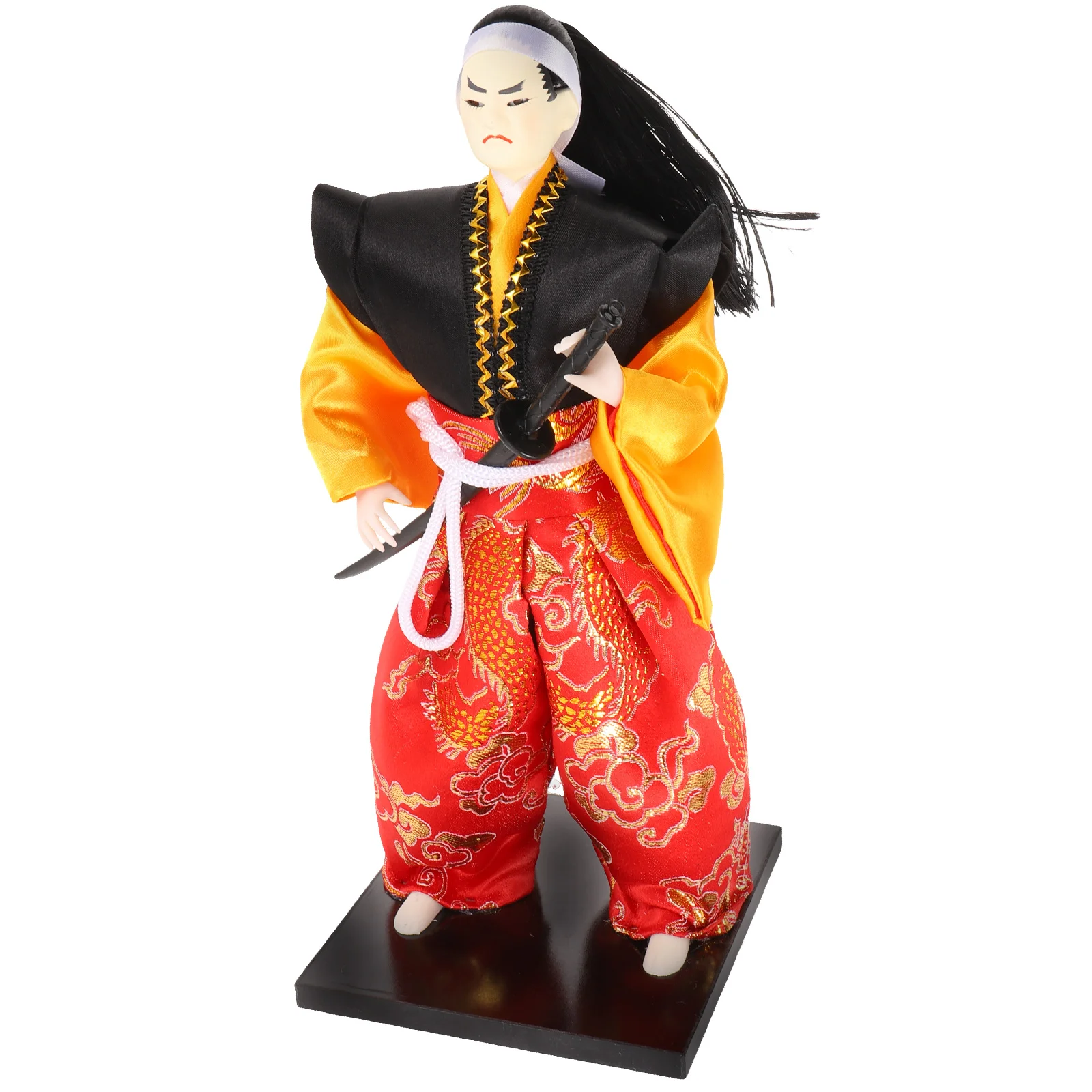 

Graceless Japanese Party Decor Desktop Elegant Samurai Crafts Cloth Decorations