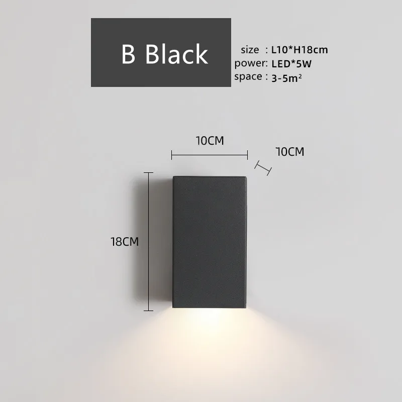 Настенный светильник HomeLover черный