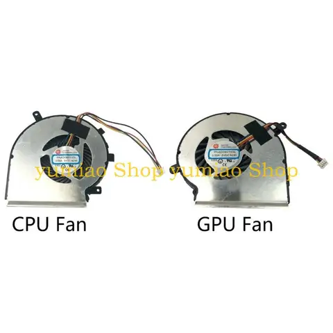 587B Высокоскоростной процессор CPU Cooler Cooling для вентилятора для MSI GE62VR GL62M GP62MVR GL62VR