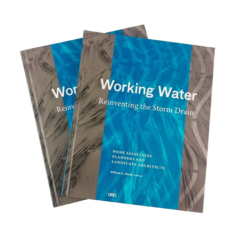 

Manufacturer Custom Professional Hardcover Book Printing Service With Spot UV And Custom Logo On Front Cover