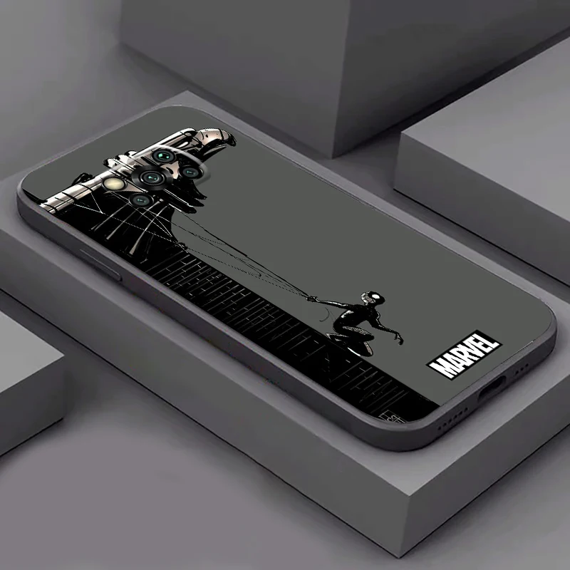 Чехол для телефона из комиксов Marvel Человек-паук Xiaomi POCO F5 F4 F3 Pro GT X5 X4 X3 NFC M4 M3 чехол
