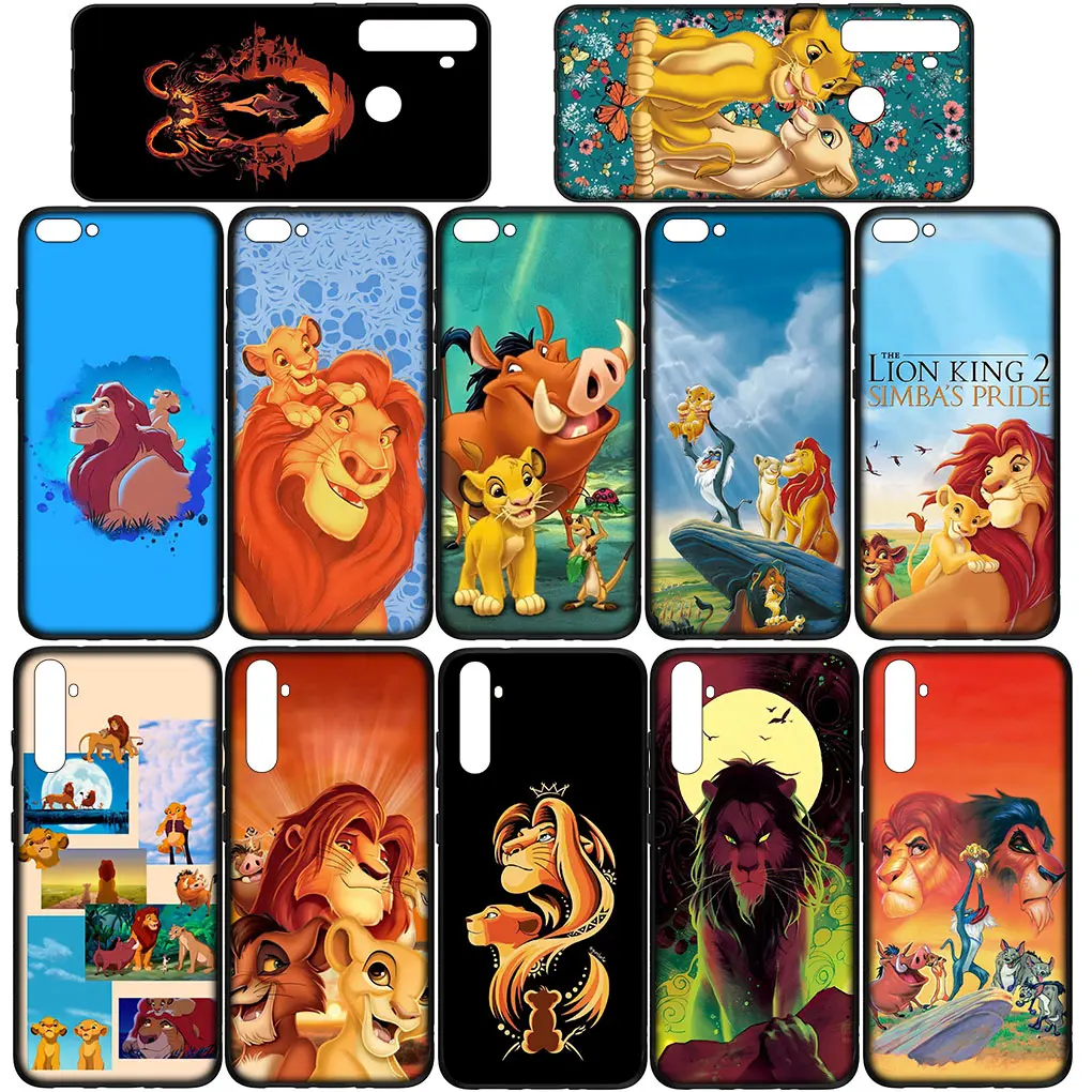 The Lion King Simba Pumbaa Phone Cover Case for Xiaomi Poco X6 M6 X3 NFC GT X4 M4 Pro F3 C40 C65 4G Funda Coque Soft Casing