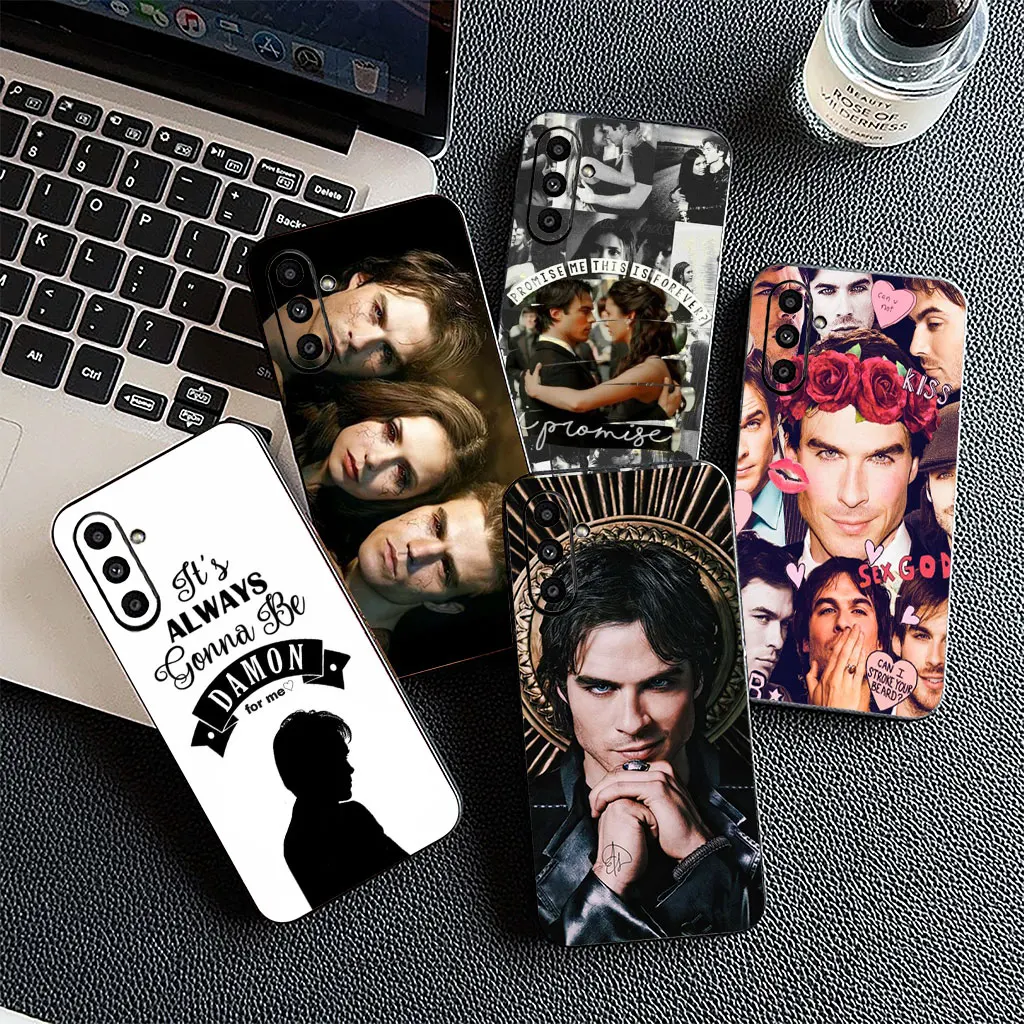 Фото Чехол для телефона Motorola Moto Edge 50 30 Fusion 40 NEO Ultra Pro E14 G20 E15 G35 G84 G13 G53, чехол-кейс The Vampires D-Diaries №2
