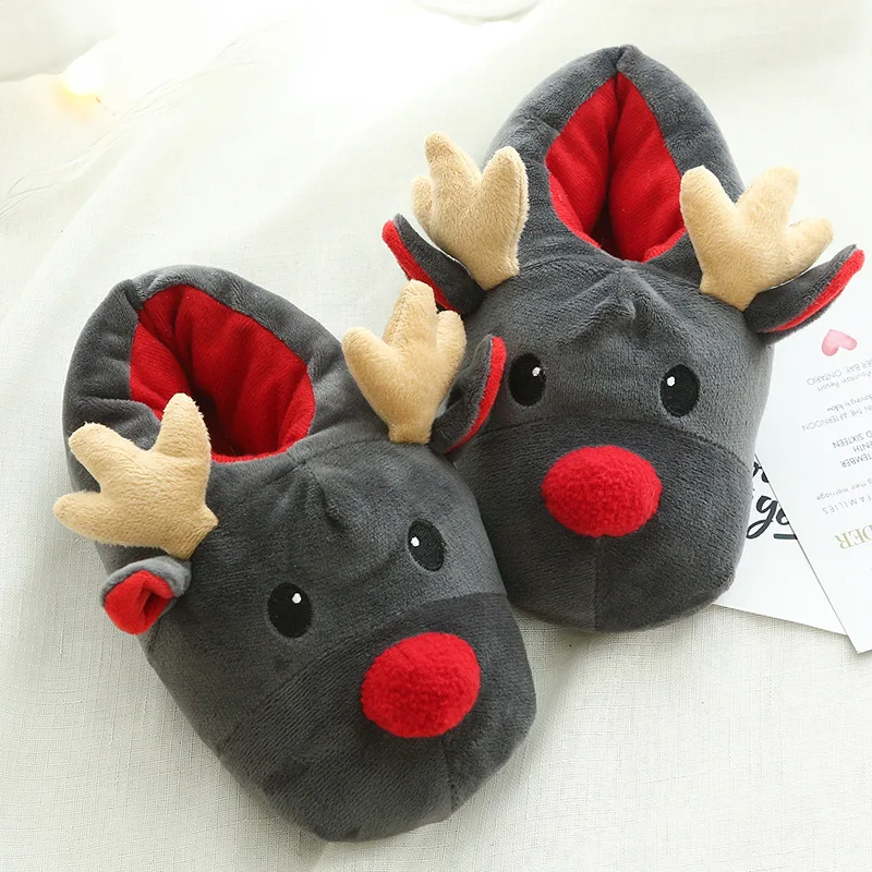 

Winter Slippers Ladies Fluffy Lightweight Soft Comfortable Slippers Warm Plush Cute Animal Home Slippers Zapatos De Mujer
