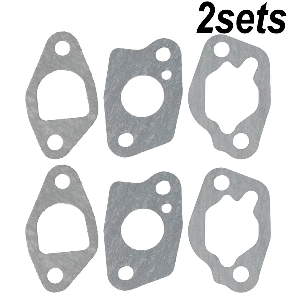 

2Sets Carburetor Carb Gaskets For GX160 GX168 GX200 Engines 16212-ZH7-800 16221-ZH8-801 Accessories Garden Power Tool Part