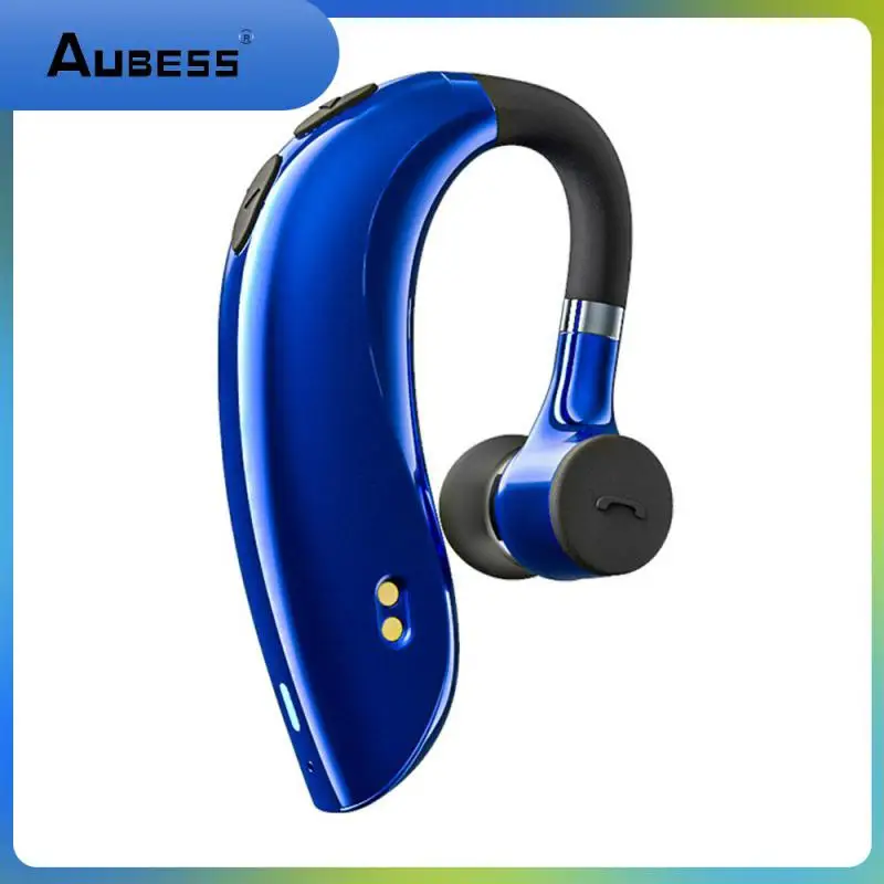 

Single Ear Wireless bluetooth-compatible Headset Clear Communication Ear-hung Headphones Intelligent Noise Reduction