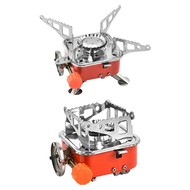 Газовая горелка YD61 кухонная плита бутановая мини-квадратная варочная панель для