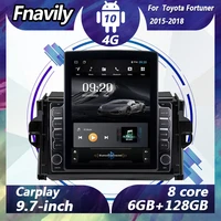 fnavily 9 7%e2%80%9c android 10 car radio for toyota fortuner video navigation dvd player car stereos audio gps dsp bt wifi 4g 2015 2018