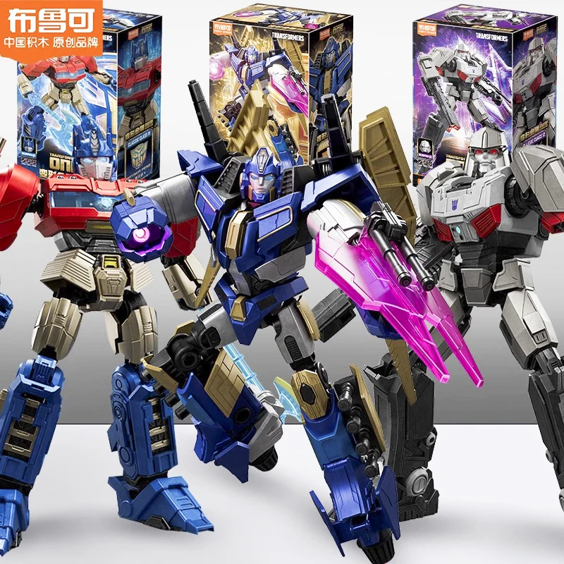 13 см Blokees Optimus Prime Transformers One Classic Class Megatron Aerial Sentinel Собранная подвижная модель Bloks Group