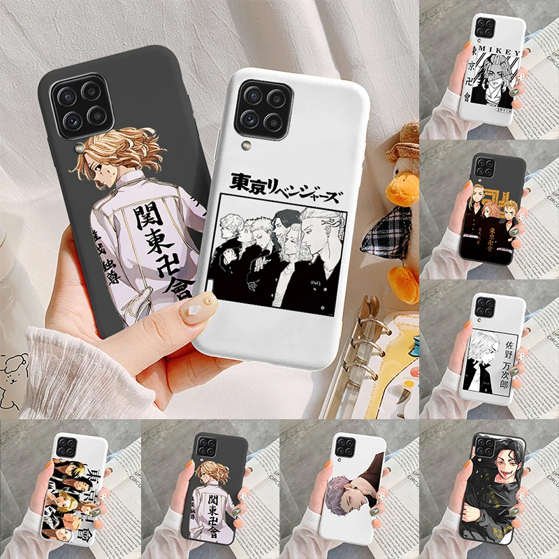 

Чехол для телефона с рисунком аниме «Мстители Токио» для Samsung Galaxy A22 4G, силиконовый бампер, противоударный чехол для GalaxyA22 A 22