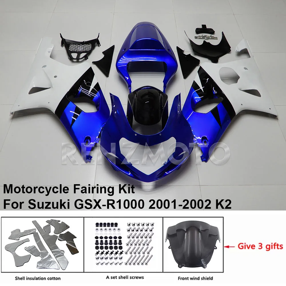 Для Suzuki GSX-R1000 GSXR1000 2001-2002 K2 обтекатель для мотоцикла комплект кузова декоративная