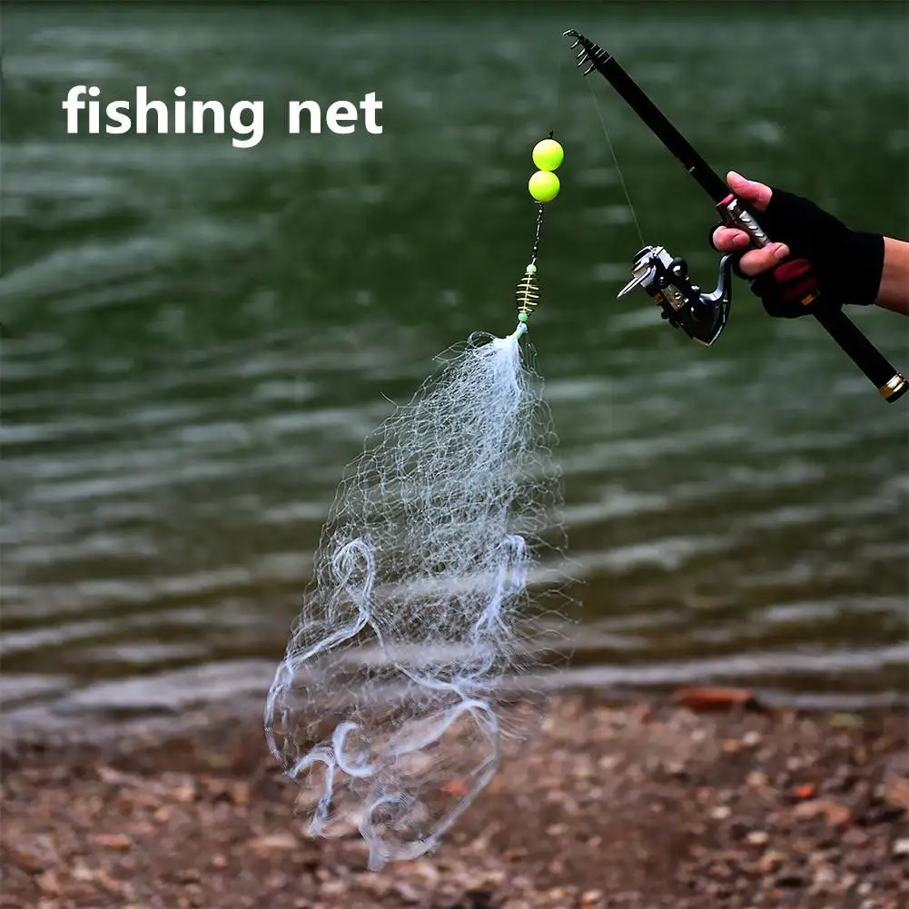 

Nylon Fishing Net Sticky Mesh Net for Safe Fishing Without Hook